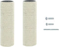 SHENGOCASE 2-Pack 7.87" L, 3.15" Ø Cat Tree Replacement Post for Cat Tree with 3 Handwoven Basket Bed, Tower Accessories Replacement Pole