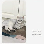 Wavy cat Scratch Board, Made eco-Friendly Corrugated Paper, pet cat Toy, Indoor cat Scratch pad, usable on Both Sides (4pcs)