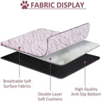 Cat Bed Round Fluffy Hooded Cat Bed Cave, Anti-Anxiety Cave Bed with Hooded Blanket, Cozy Cuddler Luxury Puppy Pet Bed, Anti-Slip Bottom and Machine Washable (Pink, Medium)