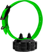 DT SYSTEMS Micro iDT Additional Collar for DT Systems Micro iDT Plus Dog Training System, 6-22" Adjustable Replacement Add-On E-Collar - Green