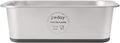 PEDAY 1.2 Gallon Large Dog Water Bowl, 18/8 Human Grade Stainless Steel - Silver Nonslip