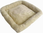 SHENGOCASE Cat Tree Tower Accessories Replacement Parts Top Cushion Bed Cover for Cat Perch with Elastic Band (15.7" x 15.7", Beige)