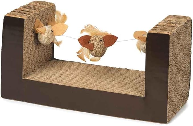 Pet Park Blvd Cat Scratcher with Mice