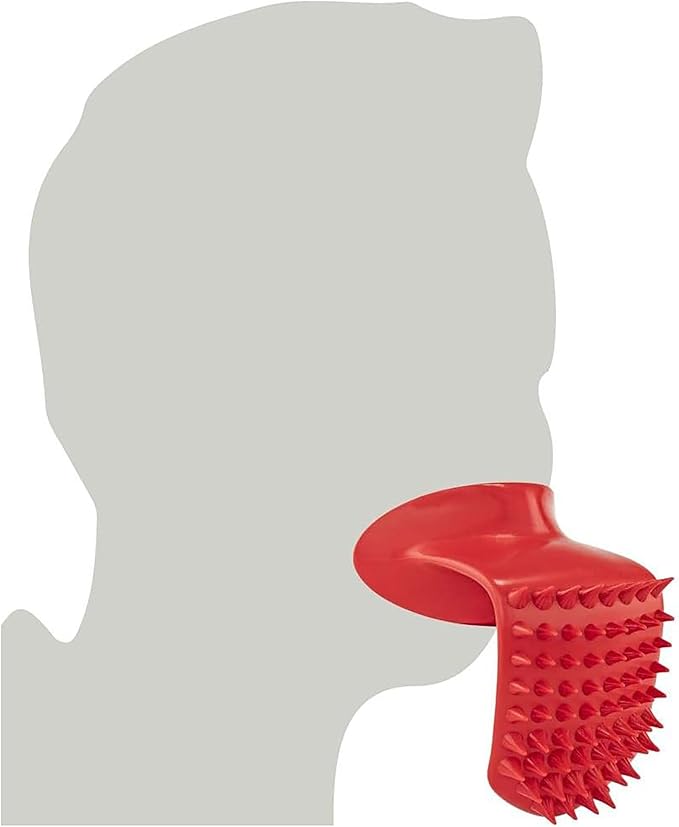 Lick'em Tongue Cat Brush – Funny Novelty White Elephant Gag Gift for Cat Lovers