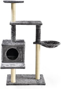 Max & Marlow 3-in-1 Cat Tree Condo Up to 50" | Transforming Cat Activity Tree & Condo | 3 Different Ways to Set Up, Gray,4070201