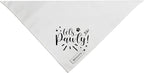 Realeaf Lets Pawty Dog Bandana,Wedding Birthday Party Outfit for Boy and Girl, Premium Durable Fabric, Engagement Announcement for Large and XLarge Dogs (Small)