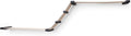CatastrophiCreations Cat Multi-Level Raceway Hammock Wall Mounted Lounger for Climb and Play Furniture Cat Tree Shelves - Onyx/Natural, Large (176637476OXNAT)