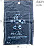BioBag Premium Pet Waste Bags, Standard Size, 200 Count, Great For All Dog Breeds, Fits in Standard Park Dispensers