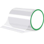Door Protector from Dog Scratching - Cat Scratch Door Frame Single Side Adhesive Protector Anti Dog Scratch Door Guard for Dogs Clear - 118" x 8.2" (118" x 8.2")