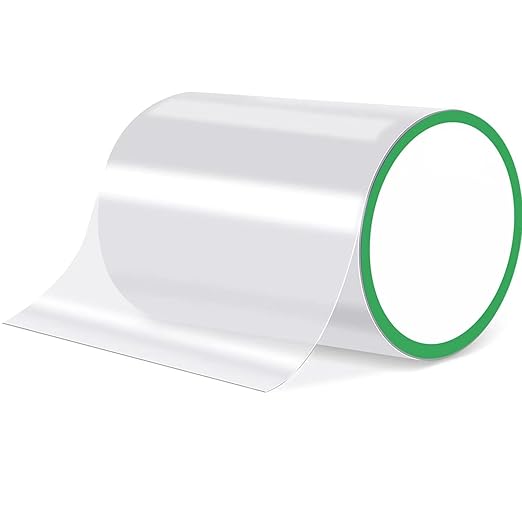 Door Protector from Dog Scratching - Cat Scratch Door Frame Single Side Adhesive Protector Anti Dog Scratch Door Guard for Dogs Clear - 118" x 8.2" (118" x 8.2")