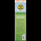 Bags On Board Dog Poop Bags - Strong, Leak Proof Dog Waste Bags - 9 x14 Inches, 315 Multi-Colored Bags