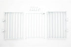 Regalo Safety 56"-130" Super Wide Baby Gate & Play Yard, 2-in-1 Adjustable Safety Gate for Doorways & Bottom of Stairs, Wall Mounted Room Divider, Includes Wall Mount Kit