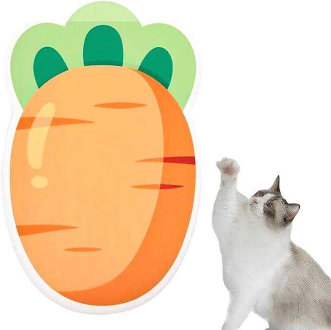Cat Scratcher Wall Mounted Scratch Pad, 31x19 inch New Wall Mounted Self-Adhesive Cat Scratching Board, Wall Scratchers for Indoor Cats, with Adhesive Backing for Wall/Door/Sofa/Glass/Bed (C)
