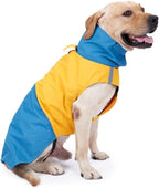 Dog Warm Coats - Windproof Dog Winter Outdoor Jackets Cold Weather Coats for Dog Waterproof Dog Raincoats with Hole for Dog Leash,BY XL