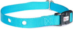 Heavy Duty Nylon Replacement Dog Collar Strap - Compatible with Most Brands/Models of Underground Electric Dog Fences and Training Receivers- Island