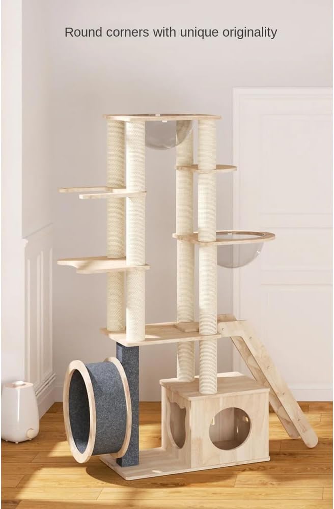 Large Cat Tree Tower Craft Paper (Sisal)