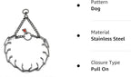 Herm Sprenger Ultra-Plus Prong Swivel Ring Stainless Steel Micro Training Dog Collar | Assembly Chain Training Collar for Smaller Dogs | Made in Germany - (1.5 mm, (Neck Size Upto 9.5"))