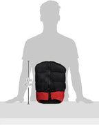Gooby Padded Vest Dog Jacket - Red, Large - Warm Zip Up Vest Fleece Jacket with Dual D Ring Leash Water Resistant for Small to Medium Dogs