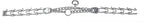 Herm Sprenger Prong Dog Training Collar, 3.2mm x 23in Medium, Ultra-Plus Chrome Plated Steel Pet Pinch Collar No-Pull Collar for Dogs Anti Pull Training Collar Made in Germany