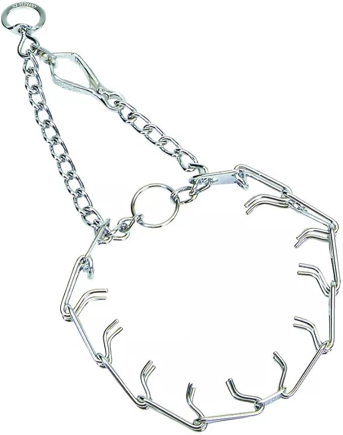 Herm Sprenger Ultra-Plus Prong Dog Training Collar with Latch, 2.25mm x 12-Inches (1-Unit)