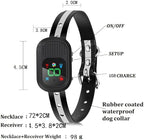 Series CW-008 Dog Training Collar,Training Collar with Walkie-Talkie,Can Send Voice Commands,4 Training Modes,Remote Control Distance Up to 2600Ft