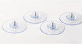 4 Pack Cat Window Perch Suction Cups – Strong Replacement Suction Cups with Screws for Cat Hammock Bed, Clear PVC Pads for Window Seat/Perch, Compatible with Foldable Cordless Hammocks