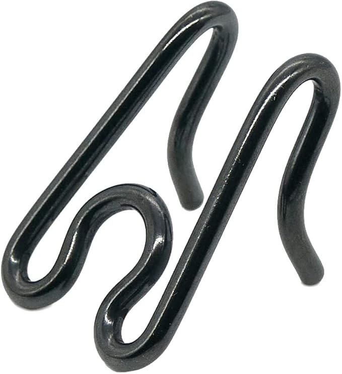 Herm Sprenger – Black Stainless Steel Additional Prong Links for Herm Sprenger Ultra-Plus Dog Training Collar - for Small Medium Large Dogs - Made in Germany (4.0 mm)