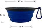 Collapsible Dog Bowl, 10 Pack, Portable, Safe, Reusable, Suitable for Indoor and Outdoor Activities