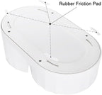 RIZZARI Pet Water Bowl Dispenser: 4L Large Capacity Automatic Stainless Steel Gravity Feeder - Easy Clean -No Power Needed - with Triple Filter - for Kittens & Puppies - Pet Corner - Living Room Nook