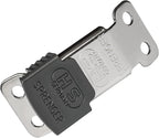 Herm Sprenger ClicLock Fastener Stainless Steel Buckle for Prong Dog Training Collar & Quick Release (Black Jacket, 4.0mm)