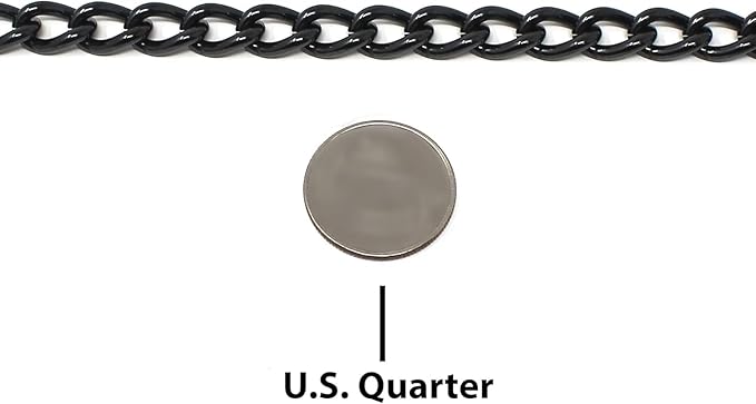 Herm Sprenger Black Stainless Steel Dog Training Collar No-Pull Slip Chain for Small Medium Large Dogs for Easy Control Made in Germany 2.5mm 24in (60cm)