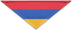 Dog Bandanas Armenian Flag Pet Bandana Scarf Triangle Bibs Kerchief Accessories for Dogs Cats