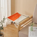 Cat Window Perch, No Screws Easy to Adjust & Assemble, Adjust Wooden Seat for Kitten Bedside Windowsill, Wooden Cats Furniture