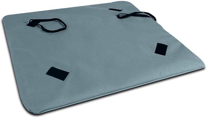 Floppy Dawg Just Chillin’ Portable Dog House. Elevated Pet Shelter for Indoor and Outdoor Use. Made of Water Resistant Breathable Oxford Fabric. Easy to Assemble and Lightweight. 24"L x 23"W x 25"H
