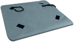 Floppy Dawg Just Chillin’ Portable Dog House. Elevated Pet Shelter for Indoor and Outdoor Use. Made of Water Resistant Breathable Oxford Fabric. Easy to Assemble and Lightweight. 33"L x 29"W x 32"H