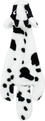 Best Pet Supplies Squeaky Dog Toys with Soft Durable Fabric for Small, Medium and Large Pets Interactive Toy for Indoor Play, Supports Active Biting and Play - Cow, Medium
