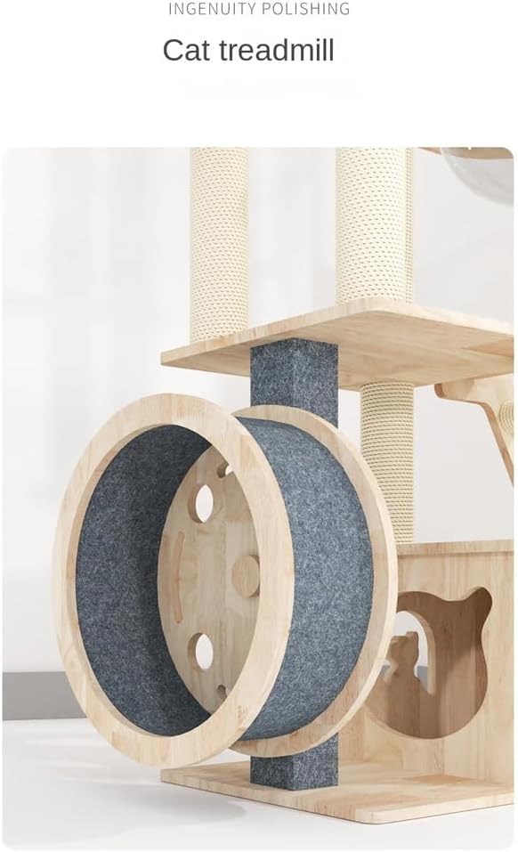 Large Cat Tree Tower Craft Paper (Jute)