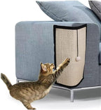 Cat Scratch pad Sofa Protector, Natural sisal Sofa Protector, Anti Scratch pad Furniture Protector, Sofa Protector, Bed Furniture Corner Protector, and Anti Scratch Protector (15.7"×11.8”-S)