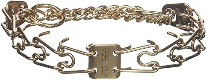 Herm Sprenger 2.25mm/Small Curogan Prong Training Collar 16 Inches Fits Up to 13 Inches Neck