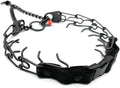 Herm Sprenger Prong Collar for Dogs Training - 2.25mm Prongs for Small Dogs with 14-19" Neck - Quick Release Buckle & Swivel Ring for Easy Use - Made of Durable Black Stainless Steel in Germany