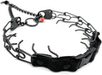 Herm Sprenger Prong Collar for Dogs Training - 2.25mm Prongs for Small Dogs with 14-19" Neck - Quick Release Buckle & Swivel Ring for Easy Use - Made of Durable Black Stainless Steel in Germany