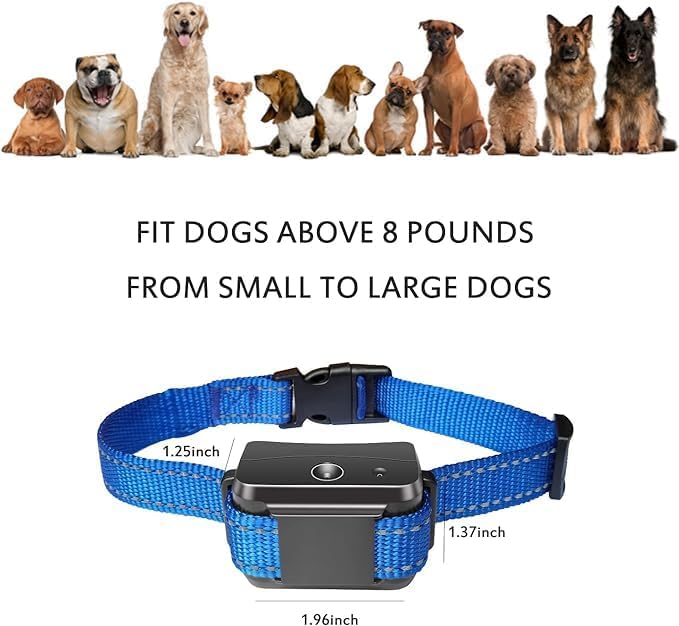Citronella Dog Bark Collar,Anti Bark Spray Collar,Citronella Dog Bark Training Collar for Small Medium and Large Dogs