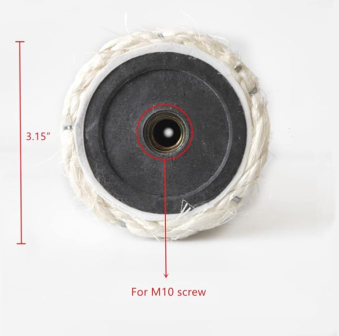 SHENGOCASE 4-Pack Cat Tree Accessories Replacement Parts Post 23.6" L, 3.15" Ø Pole, Cat Tower Relacement Post (M10 Screw)