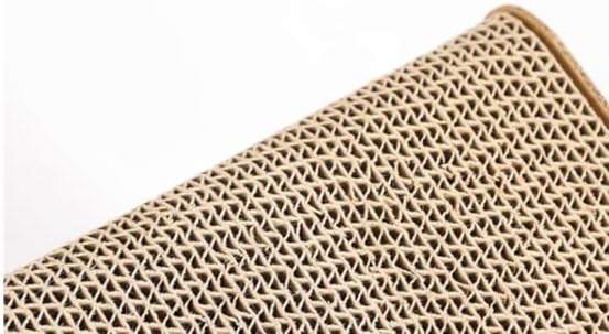 Pawfectpals Cardboard Cat Scratcher Lounge and Bed, Cat Scratching Board, Durable and Lightweight, Prevent Furniture Damage (TV)