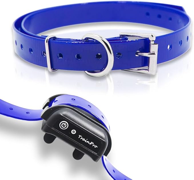 Universal 27 ½” X ¾” Replacement Band Strap for Dog Training Collar - Adjustable Waterproof TPU for Remote E-Collar, Static/Vibration Shock Trainer