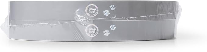 Necoichi Cat Scratcher Bowl Replacement for Indoor Cats - Cat Scratching Lounger with Reversible Usability and Extra Comfort for Lounge, Cardboard Bed Couch / (Regular, Hologram Gray)
