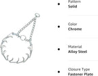 Herm Sprenger Ultra-Plus Prong Dog Training Collar, 2.25 mm x 13" Neck Size, 2.25 mm, Steel Chrome Plated Dog Prong Collar, Pinch Collar for Dogs, Dog Correction Collar