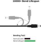 Dog Shock Collar Charger, 12-in-1 Training Collar USB Charging Cable Compatible with Bousnic, Mini Educator, Dogrook, Patpet, Petspy, Slopehill Replacement E Collar Charger Cord for Training System 1M
