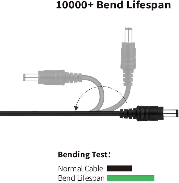 Universal Dog Shock Collar Charger Cable, 12-in-1 Training Collar USB Charging Cord for Bousnic, Mini Educator, Dogrook, Patpet, Petspy, Slopehill Replacement E Collar Charger Cord for Training System