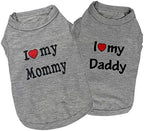 2 Pack Puppy Shirt for Small Dog Boy-Dog Clothes Pet Fashion Casual Breathable Comfortable Apparel Outfits for Dog Cat